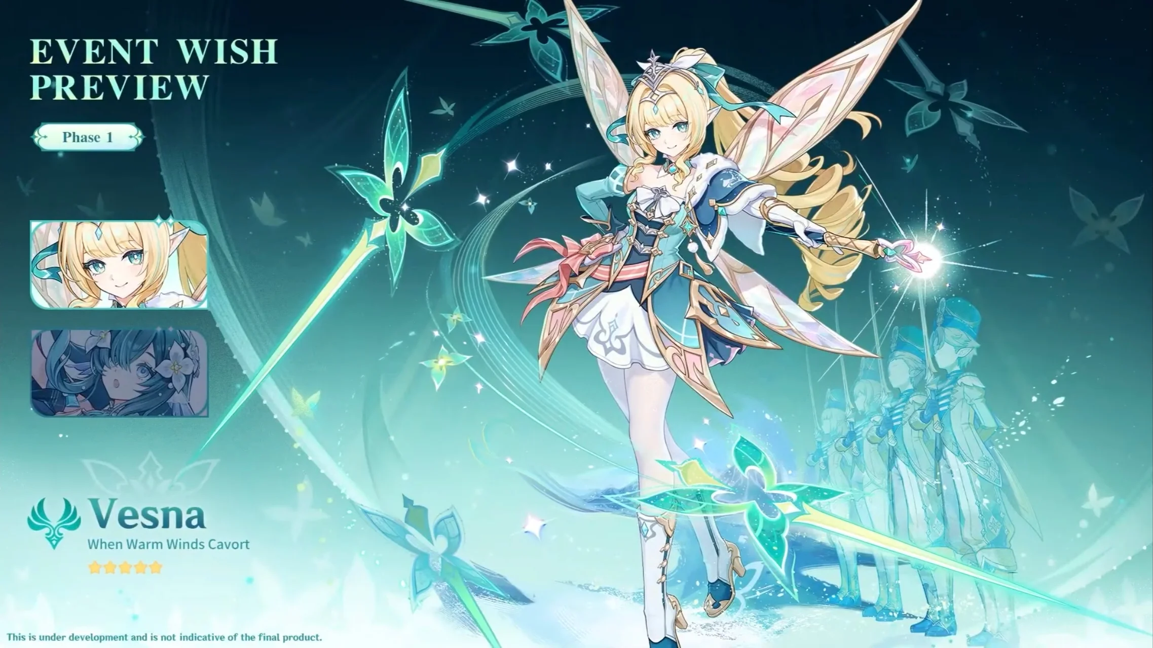Genshin Impact 7.1 Phase 1 Event Wish